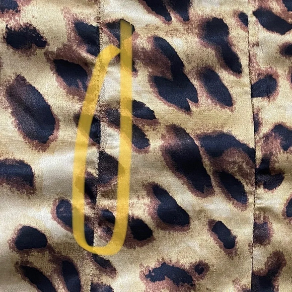 XOXO junior animal print midi dress size 9/10 - Picture 12 of 12
